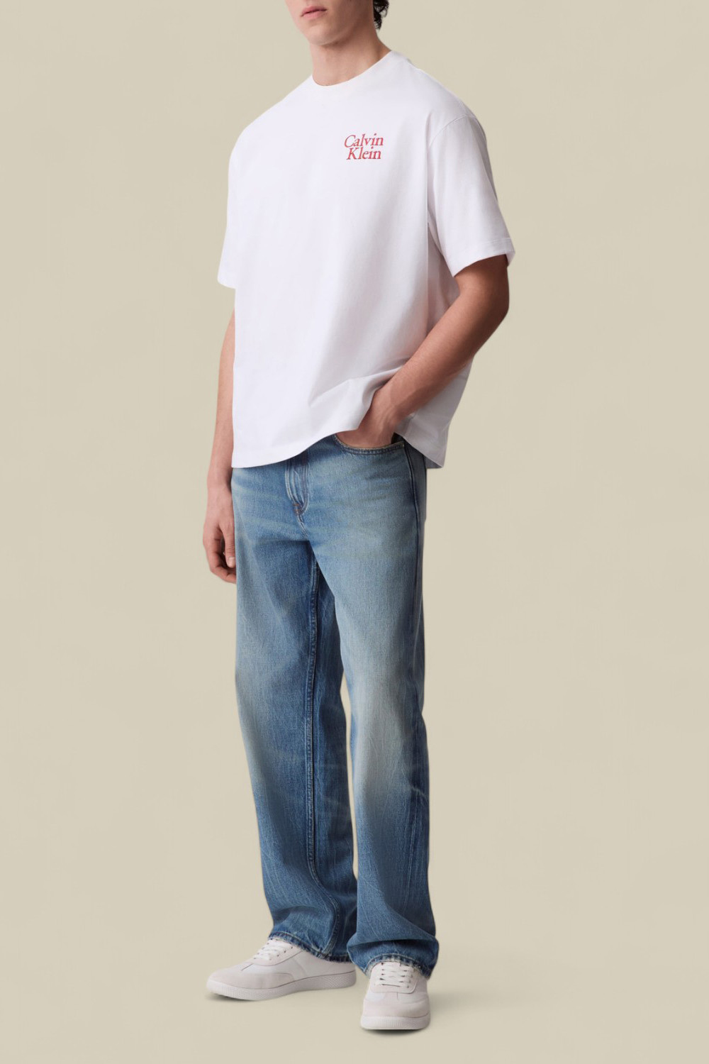 תמונת כל הלוק של חולצת טי